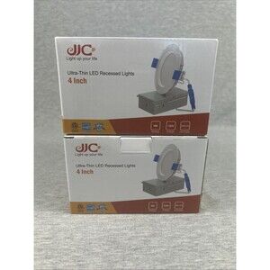 2 Pk-Ultra-thin Led Recessed Lights, Dimmable, 9w, 120v, 4in, 45yr Lifespan